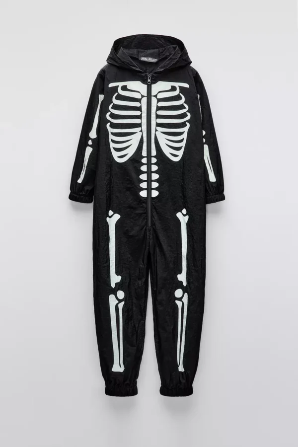 Skeleton Black Jumpsuit